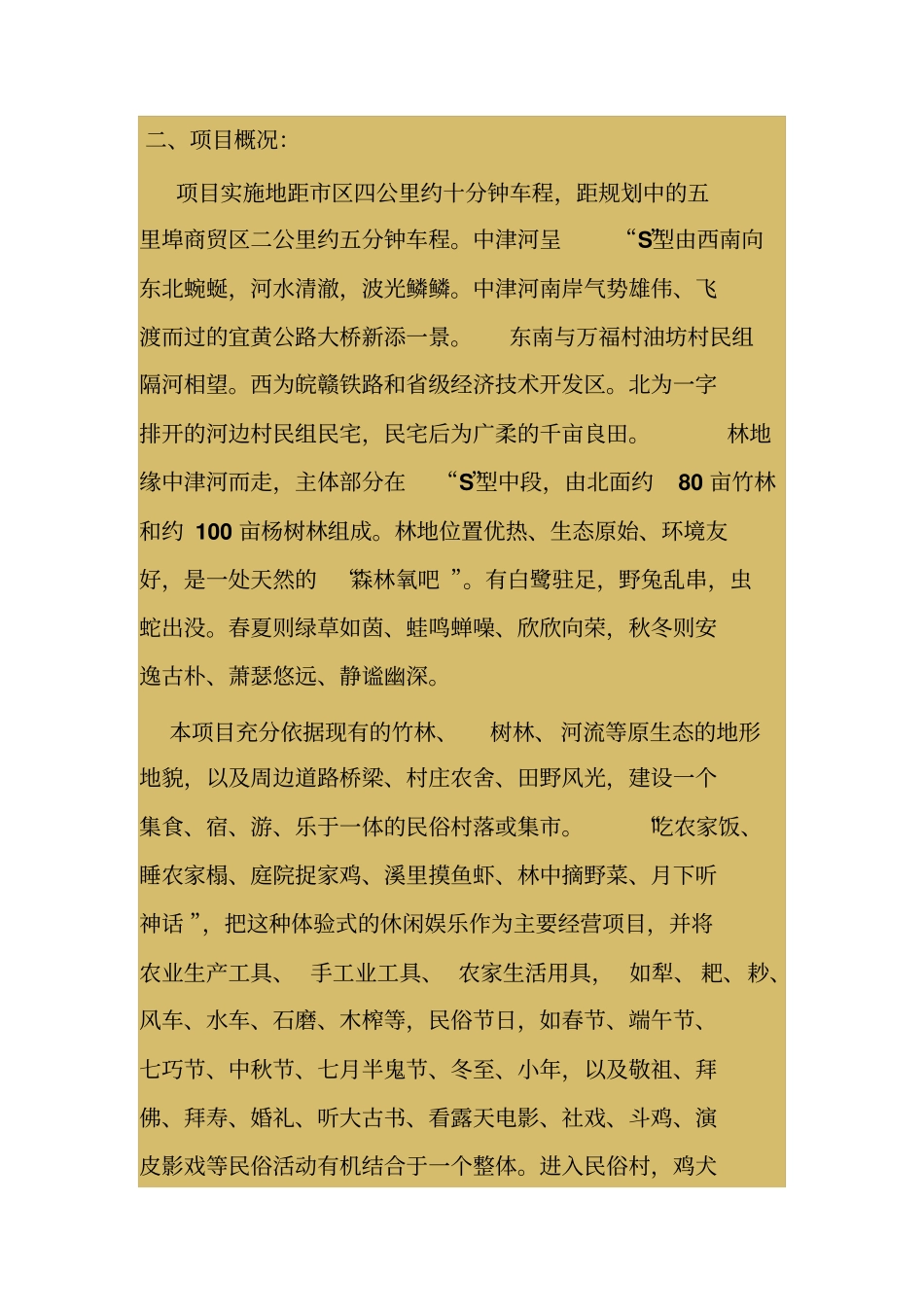 民俗文化村策划方案汇总_第2页