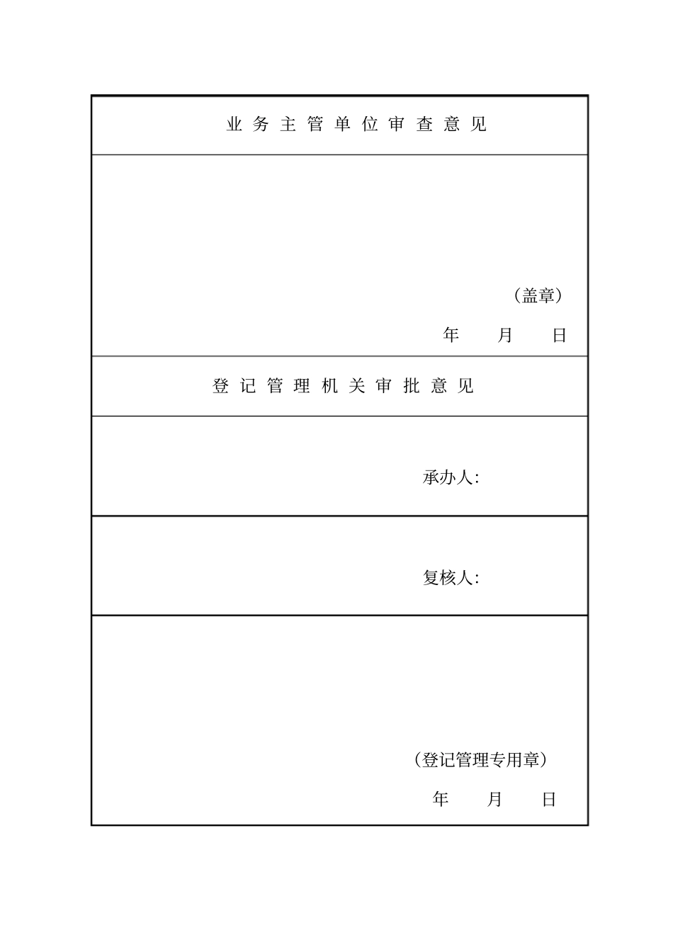 民办非企业单位到期换证审批表_第2页