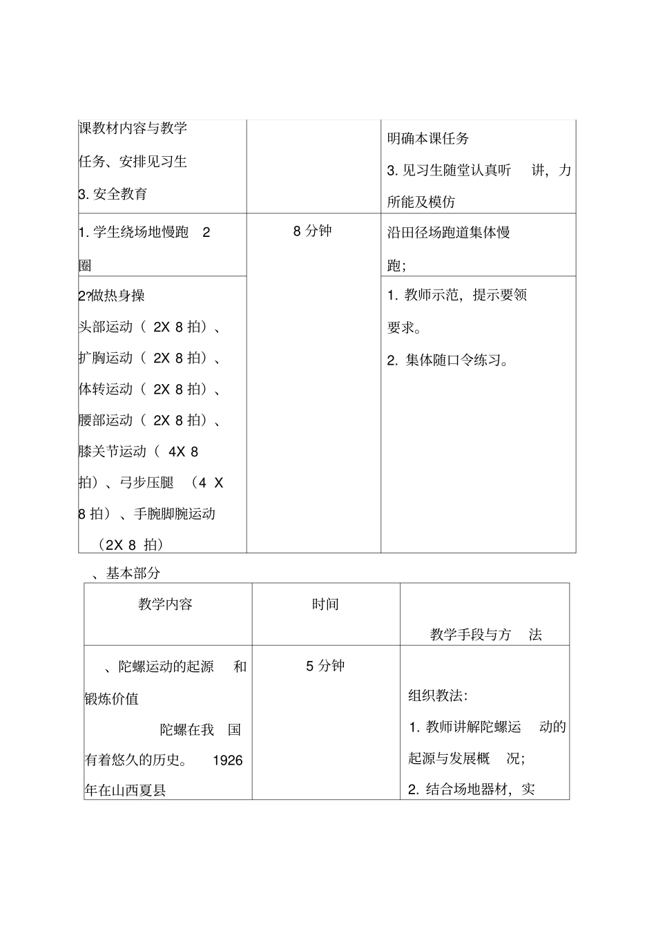 民族传统体育项目陀螺教学案例_第2页