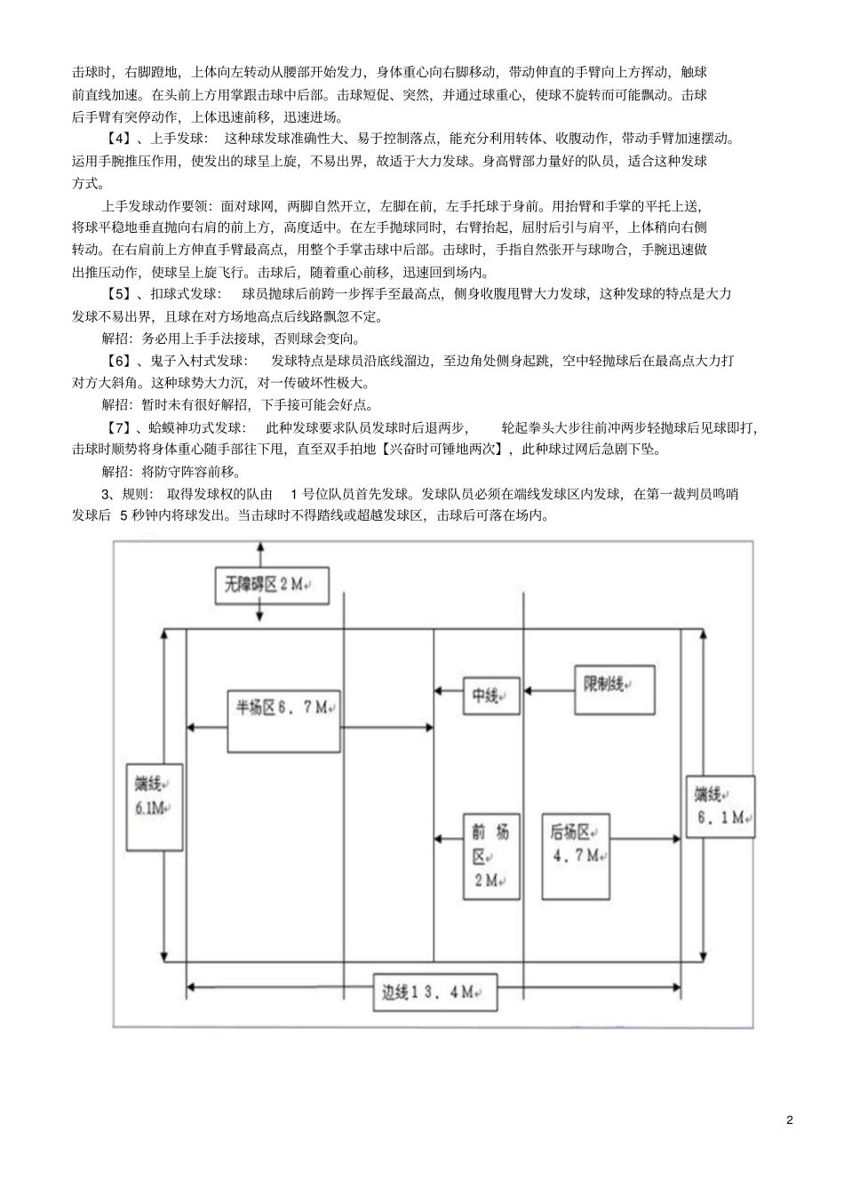 气排球实战技术讲解_第2页