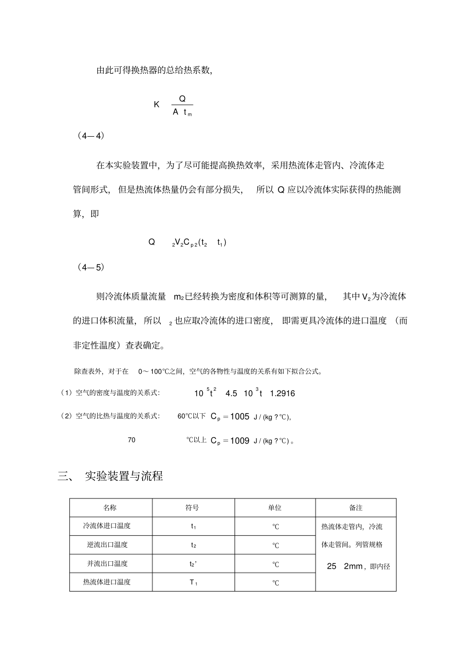气气列管换热器试验指导书_第3页