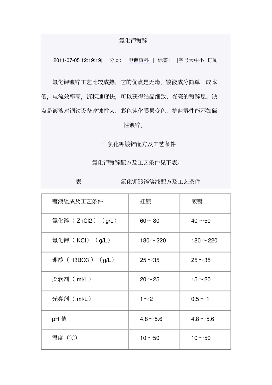 氯化钾镀锌资料_第1页