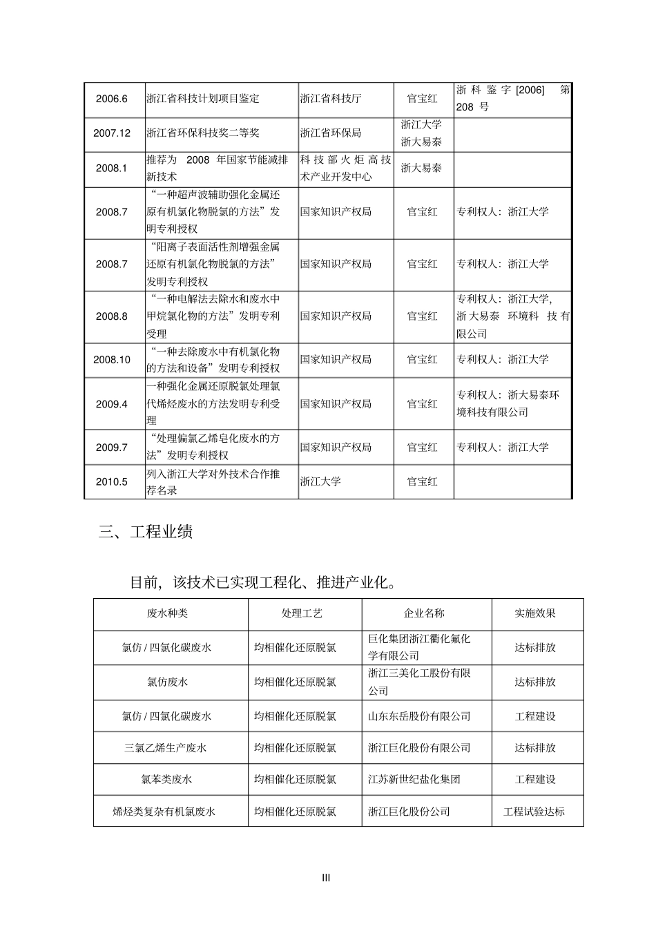 氯苯类废水脱氯处理技术_第3页