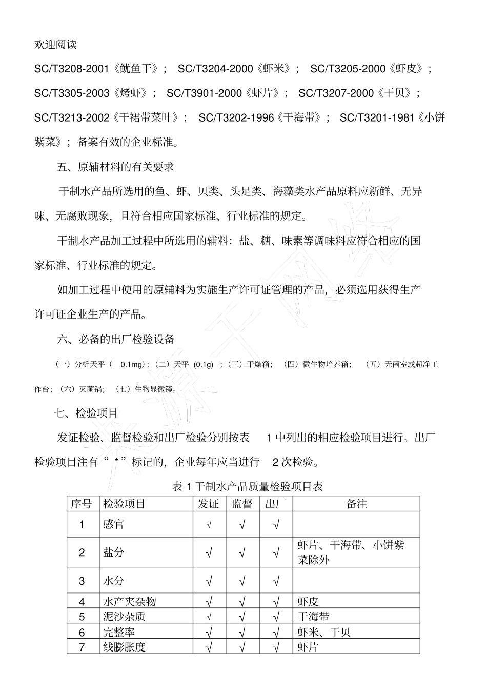 水产加工品生产许可证审查细则_第3页