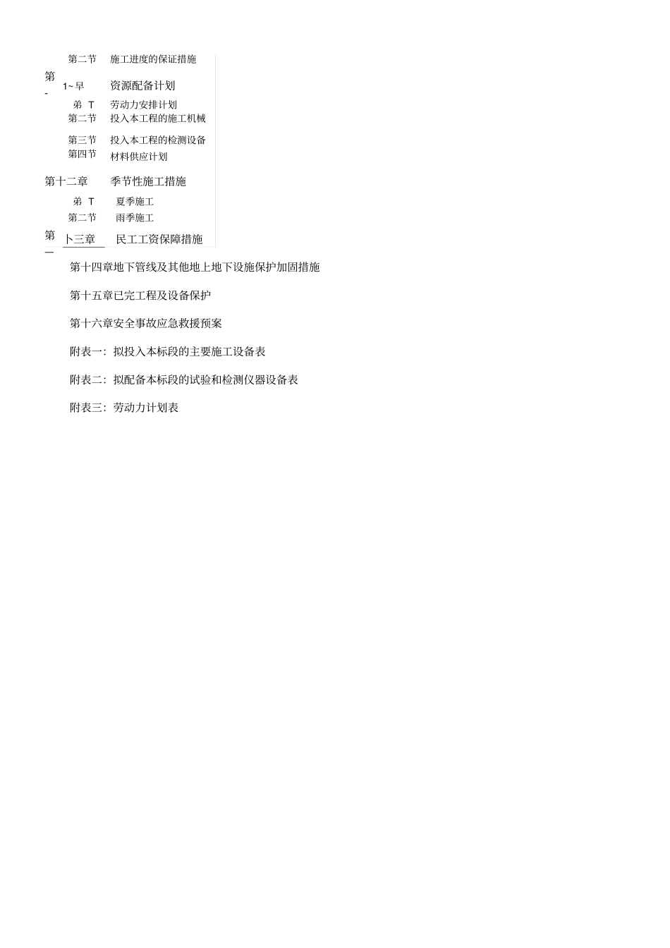 水利项目施工组织设计_第2页