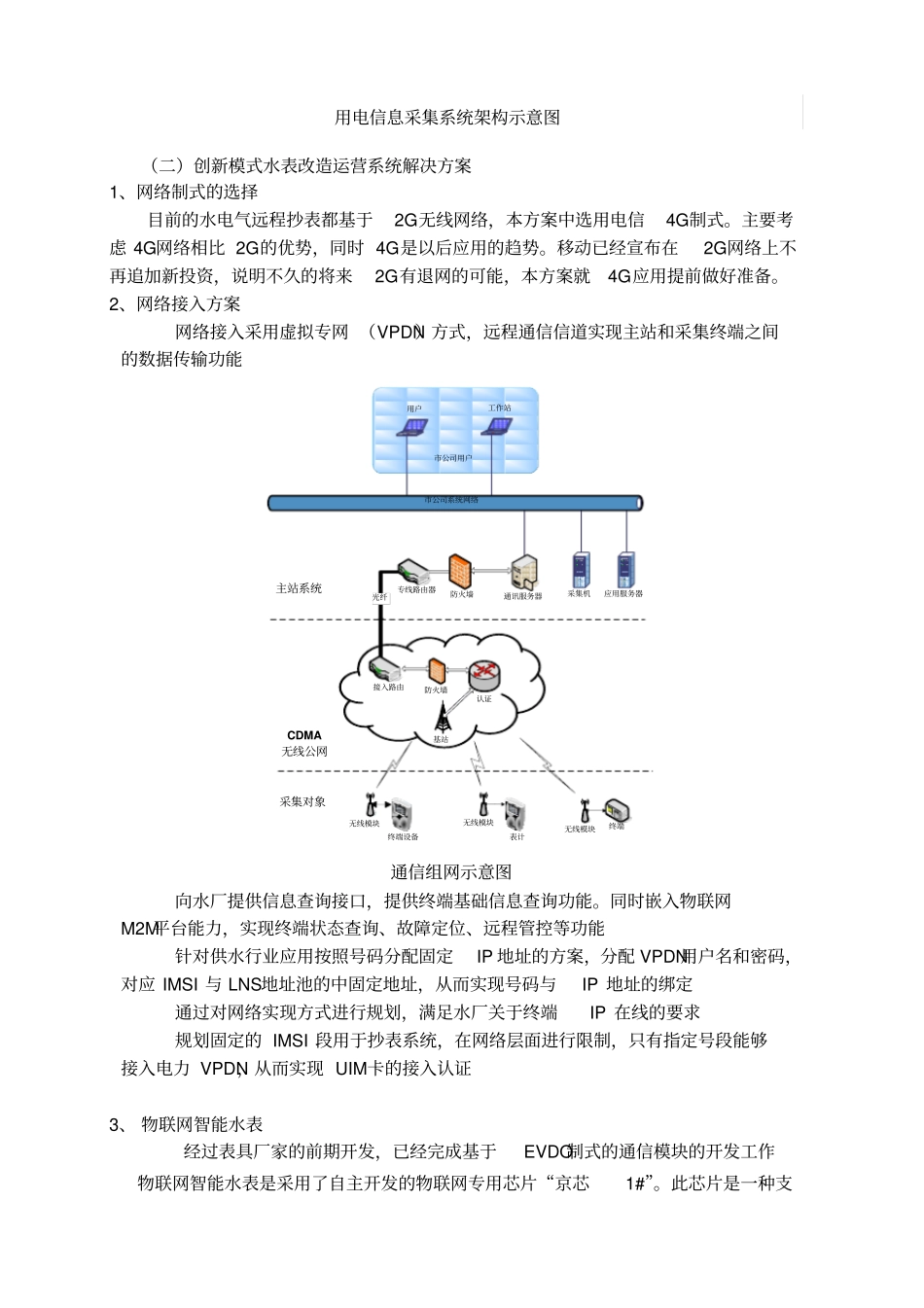 水厂中国电信物联网智能水表改造解决方案分析_第3页