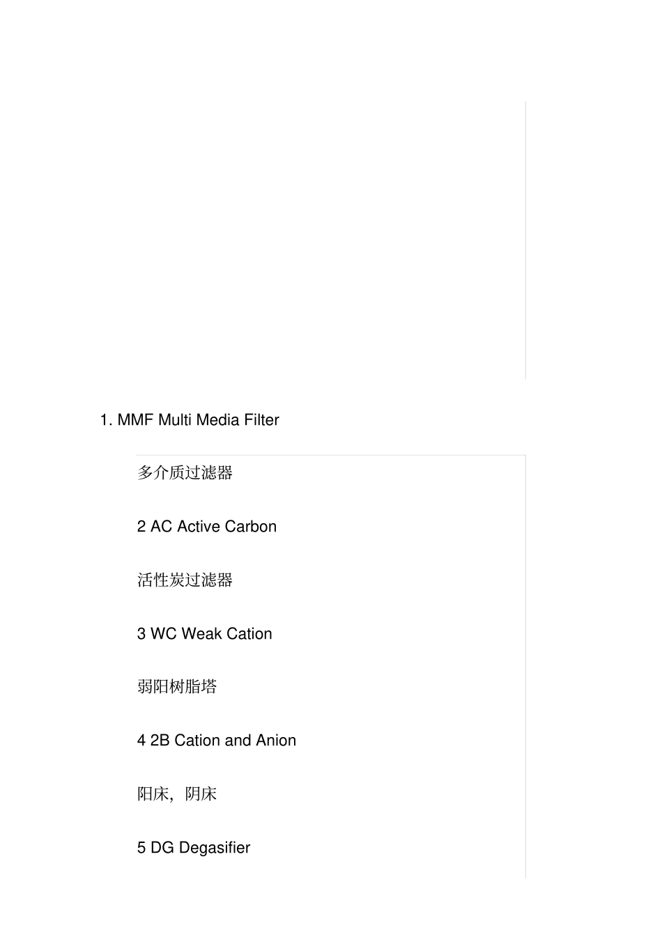 水处理英文缩写_第1页