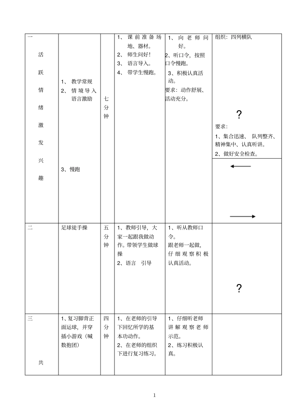 水平三小足球脚背正面射门教学设计_第2页