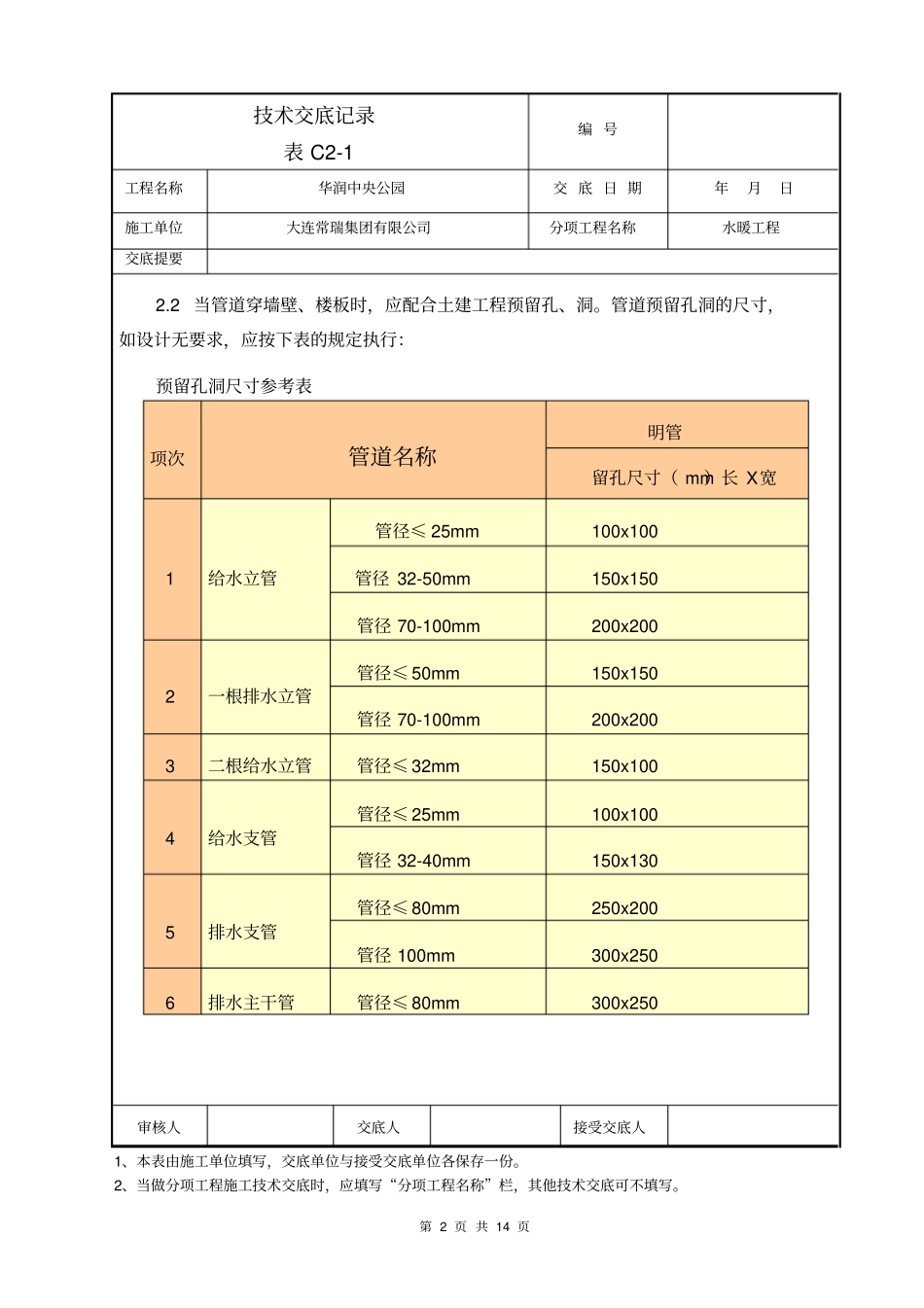 水暖技术交底讲解_第2页