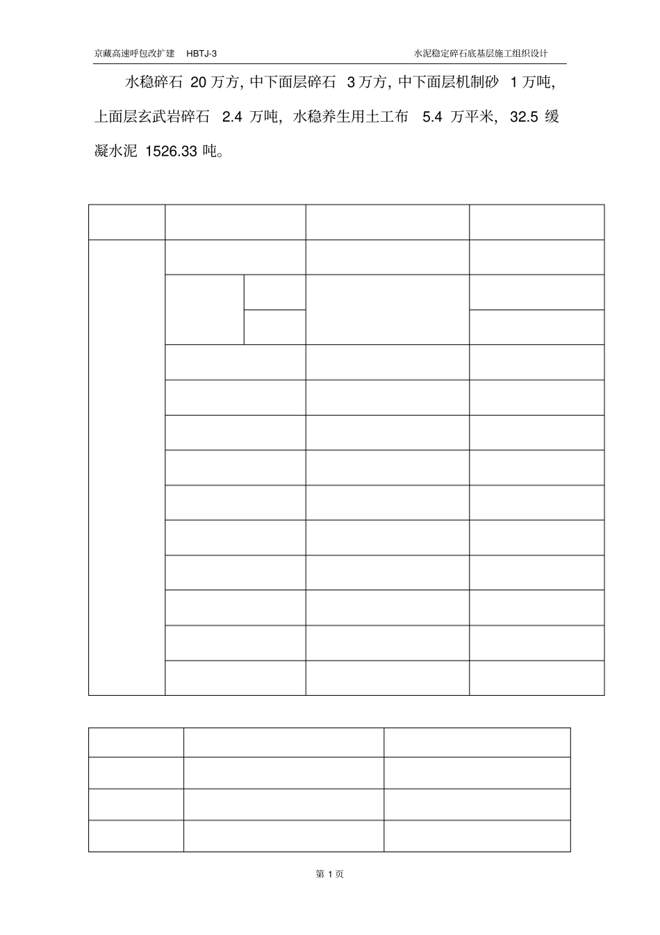 水泥稳定碎石底基层施工组织设计-新_第1页