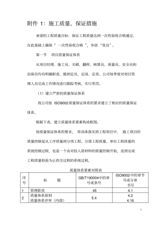 水电站安全文明措施及施工质量标准