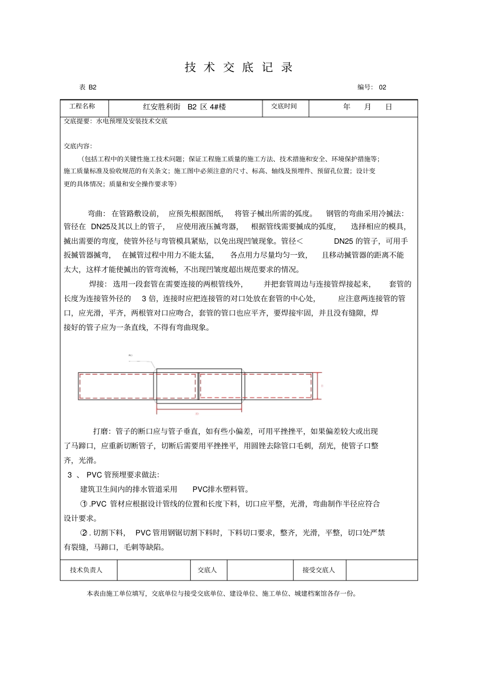 水电预埋及安装工程技术交底_第2页