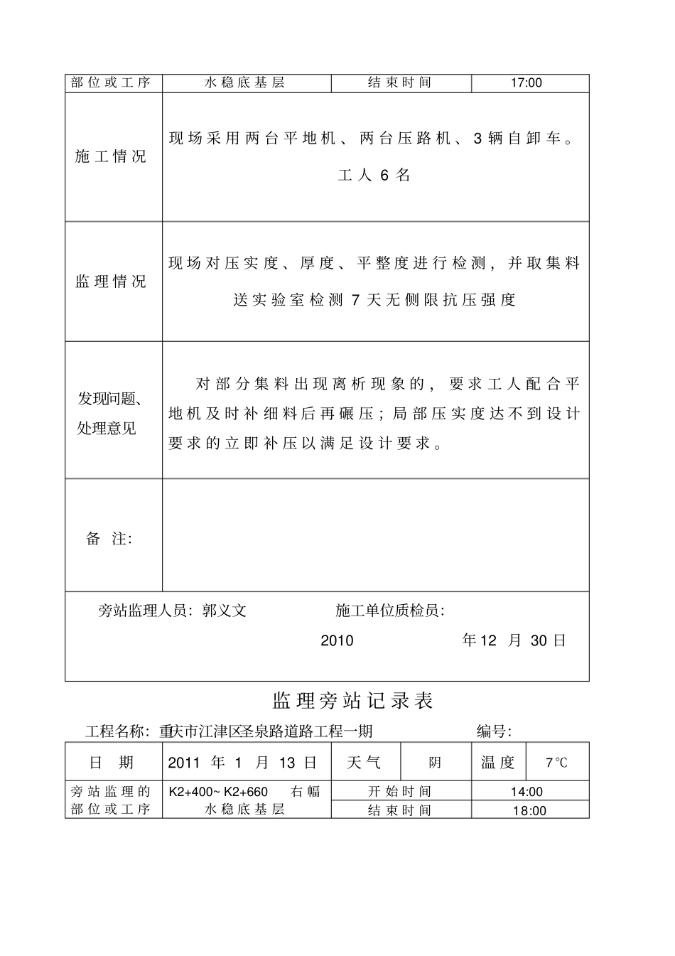 水稳层旁站监理记录表_第3页