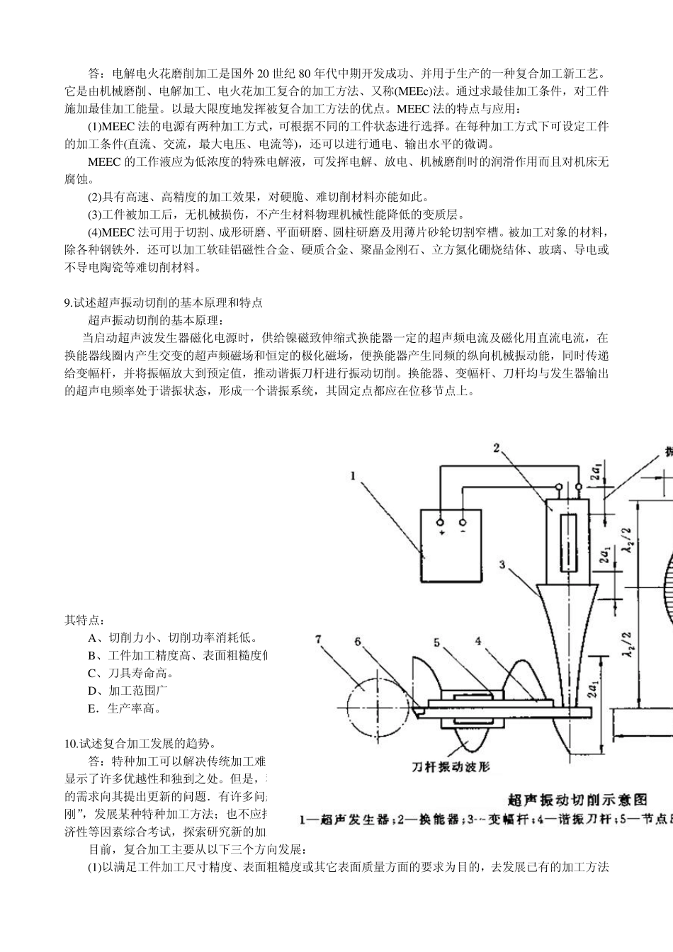 “机械加工新发展”复习题2012_第2页