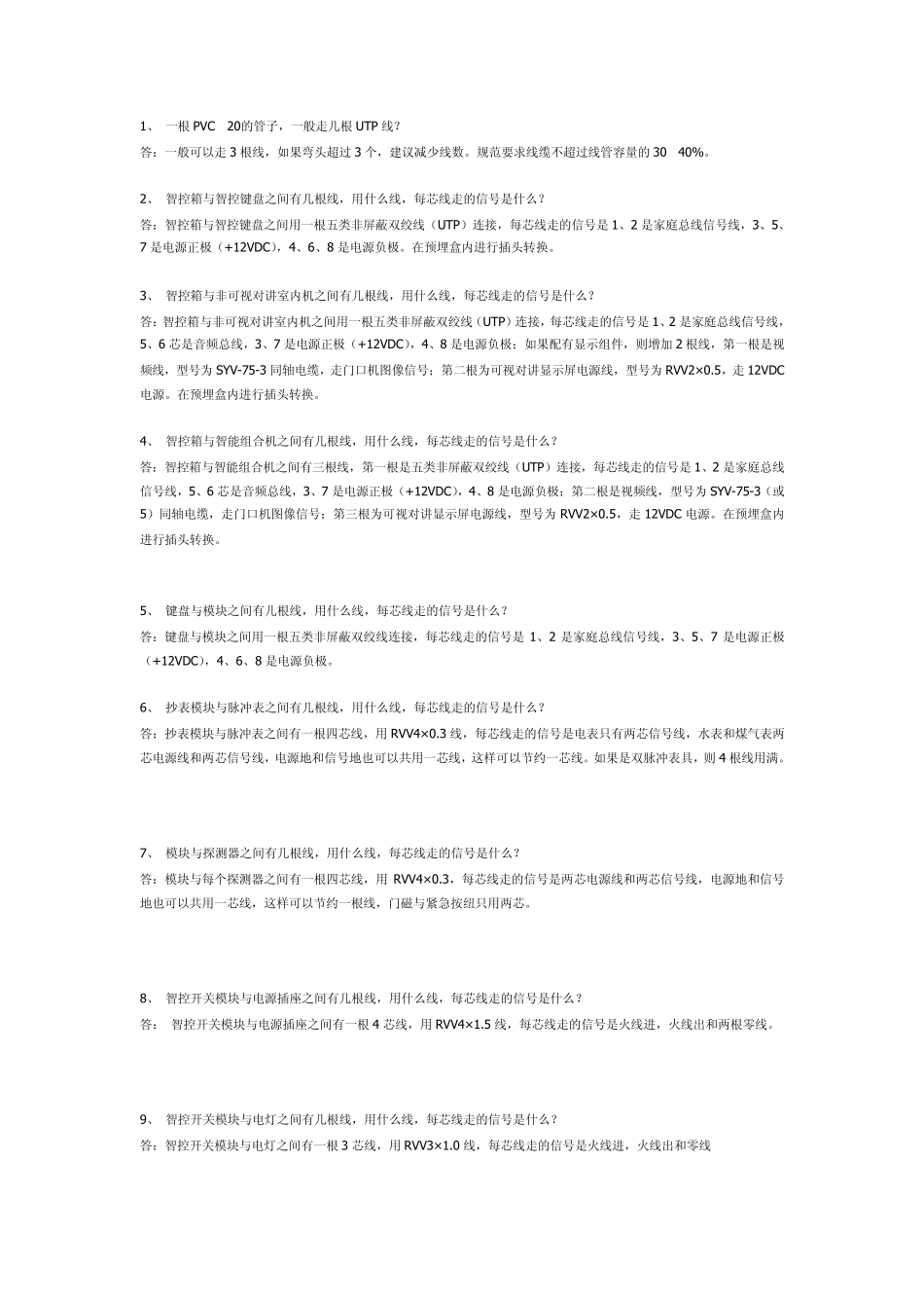 、一根PVCΦ20的管子,一般走_第1页