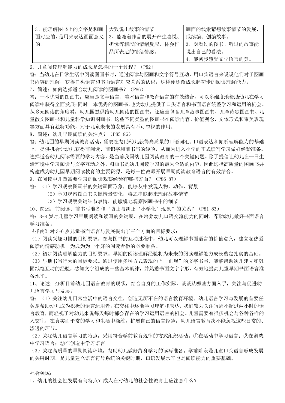 《36岁儿童学习与发展指南复习要点_第3页