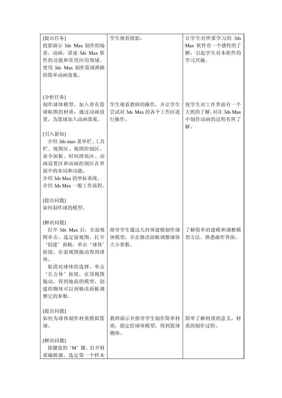 《3D游戏角色制作》教案_第3页