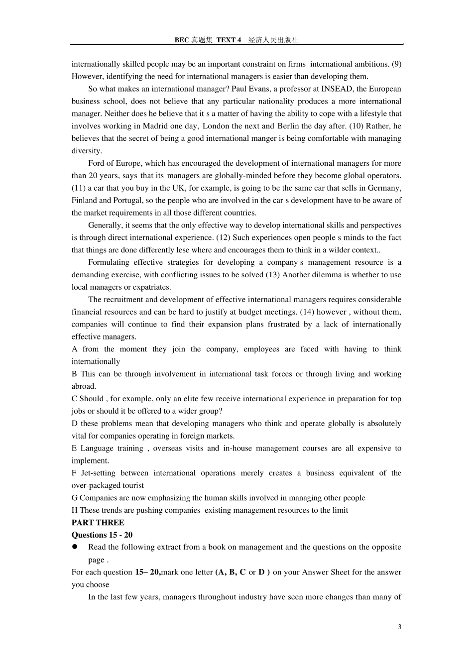 《BEC高级真题集》Text4_第3页