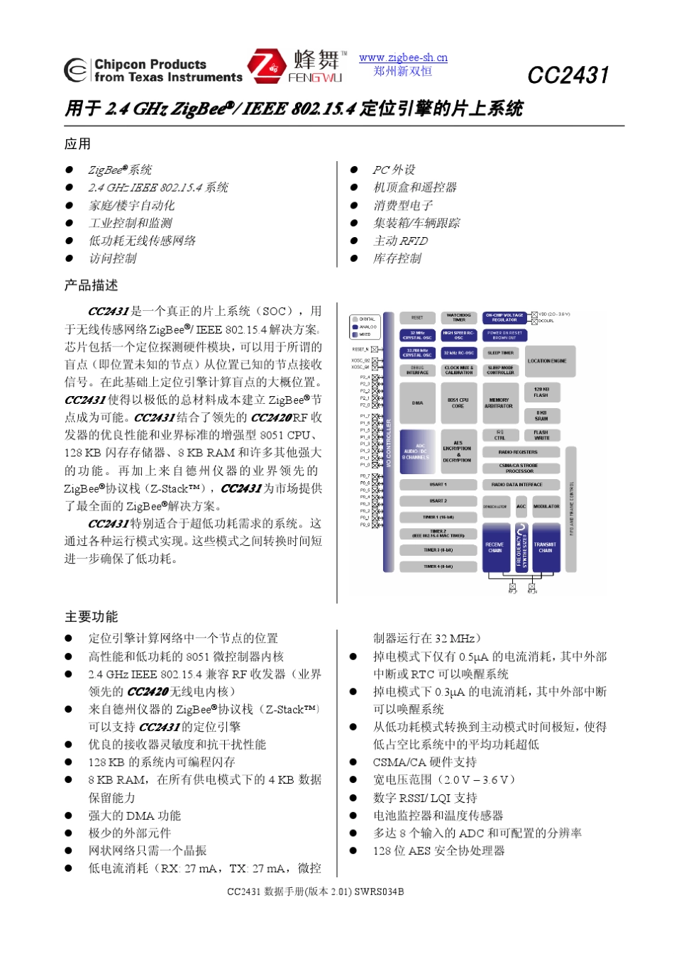 《CC2431数据手册》(中)_第1页