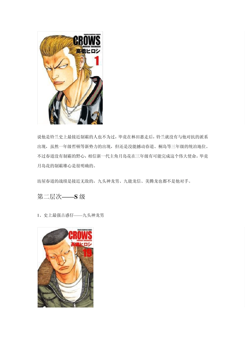 《Crows》《热血高校》人物实力分析(上)_第3页