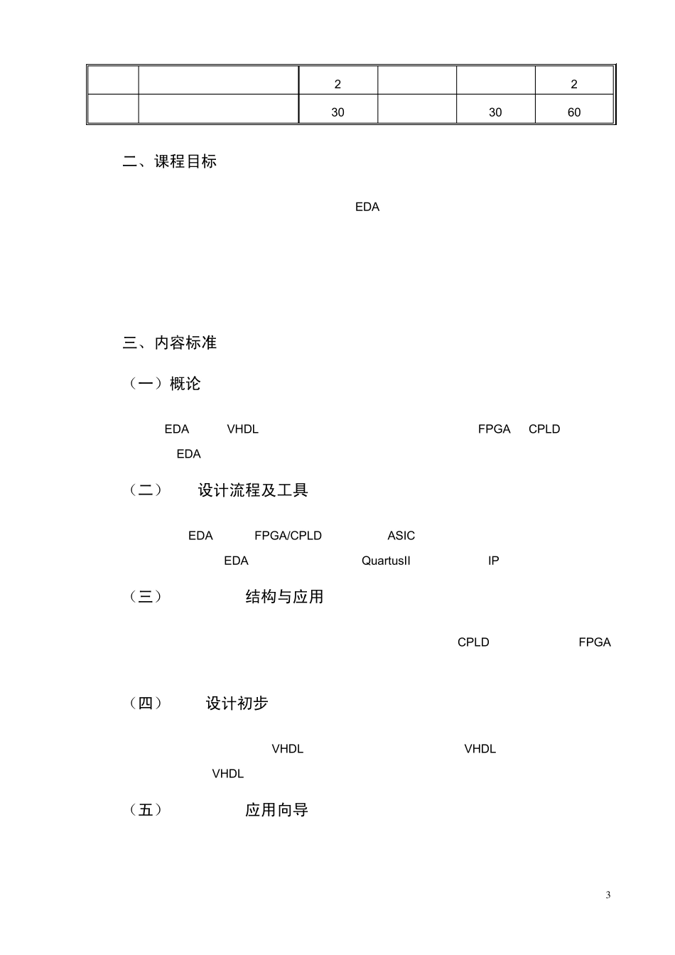 《EDA技术》课程标准_第3页
