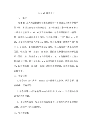《zcs》教案设计