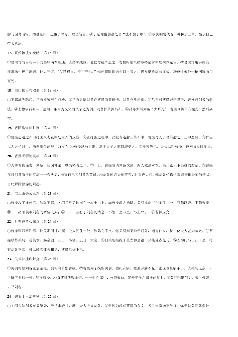 《三国演义》100个故事情节_第3页