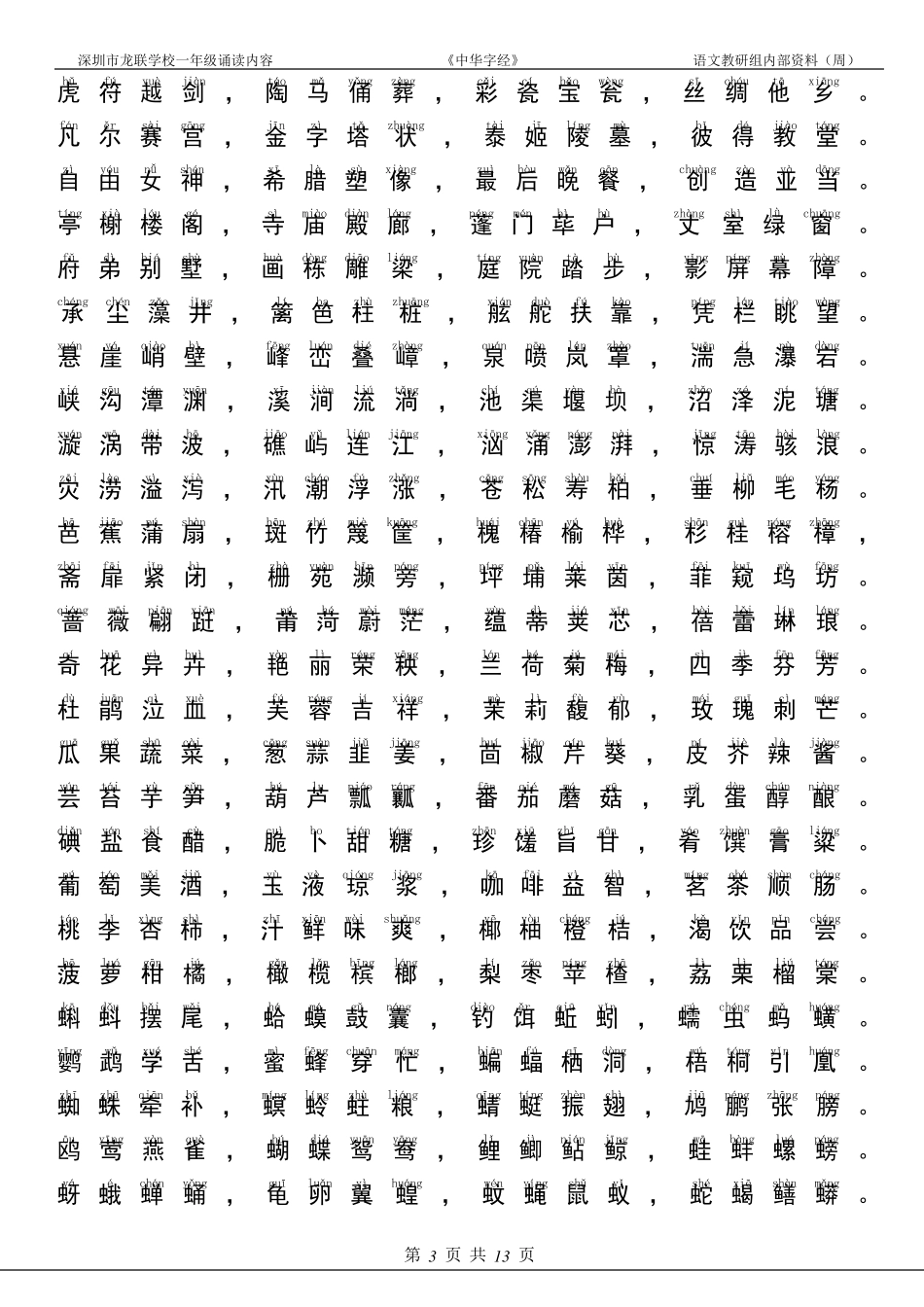 《中华字经》完整注音版_第3页