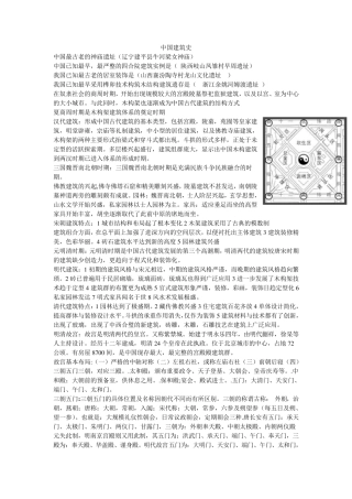 《中国建筑史》重点整理