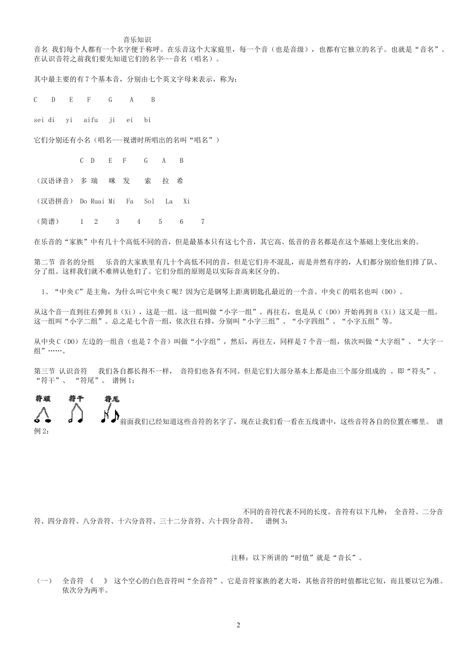 《五线谱基础教程》_第2页