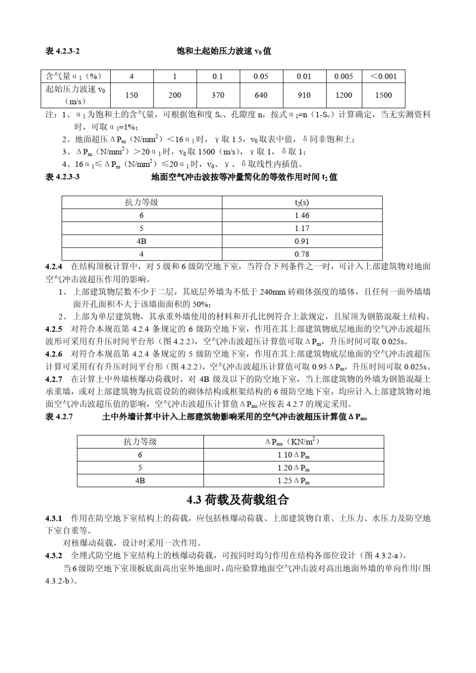 《人民防空地下室设计规范(4.结构部分)》GB5003894_第3页