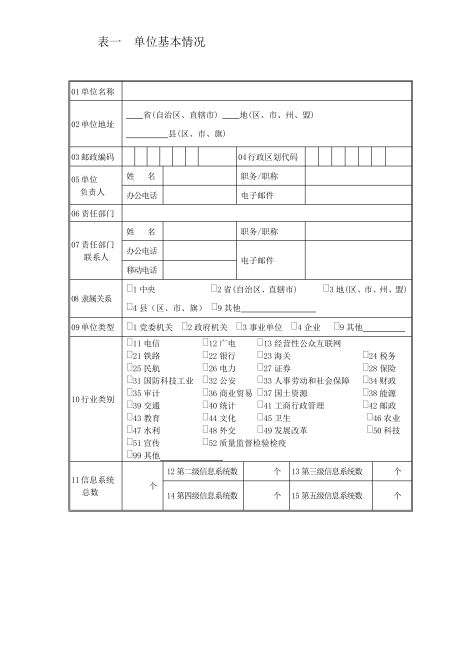 《信息系统安全等级保护备案表》模板_第3页