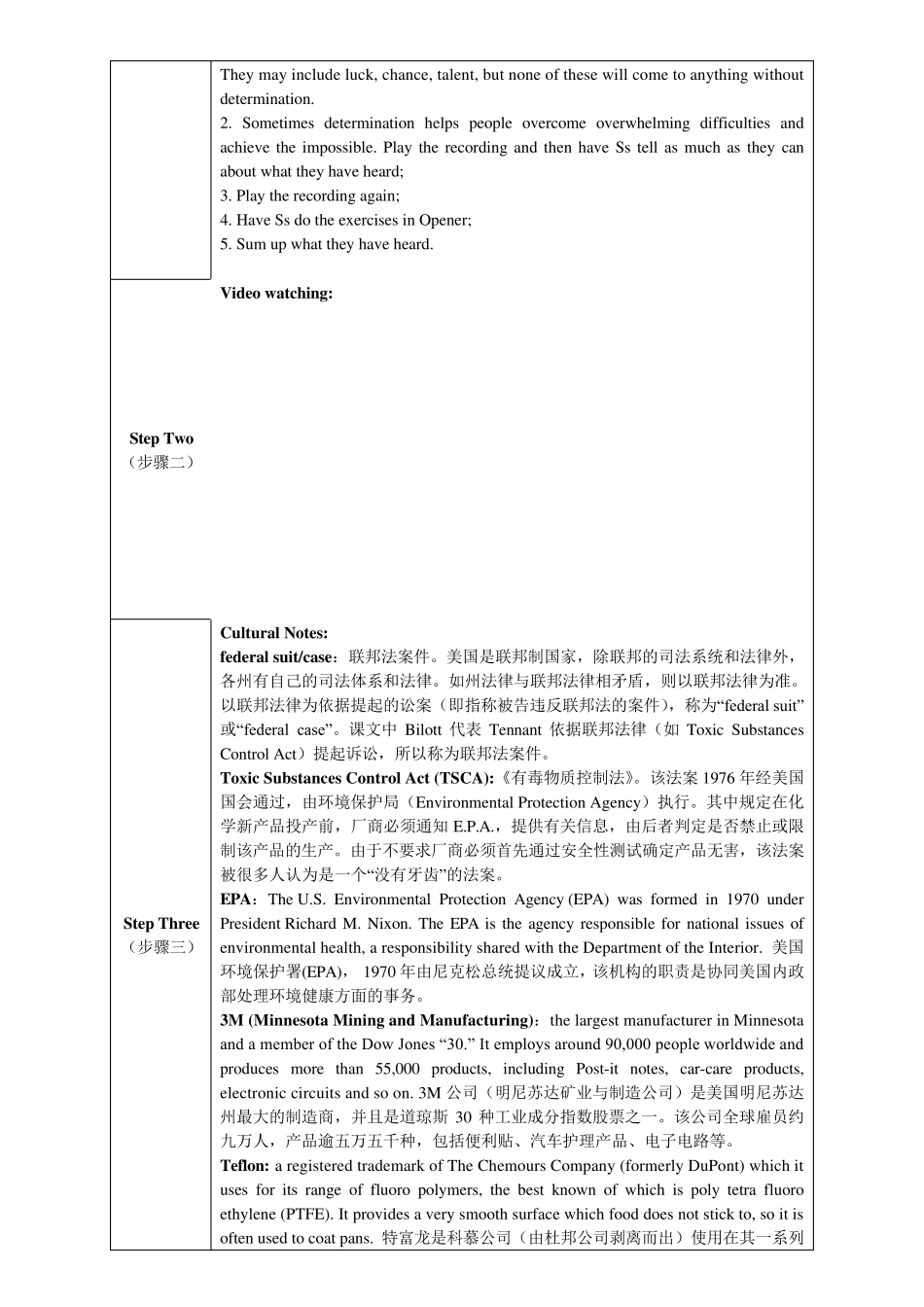 《全新版大学进阶英语综合教程3》Unit6教案_第3页