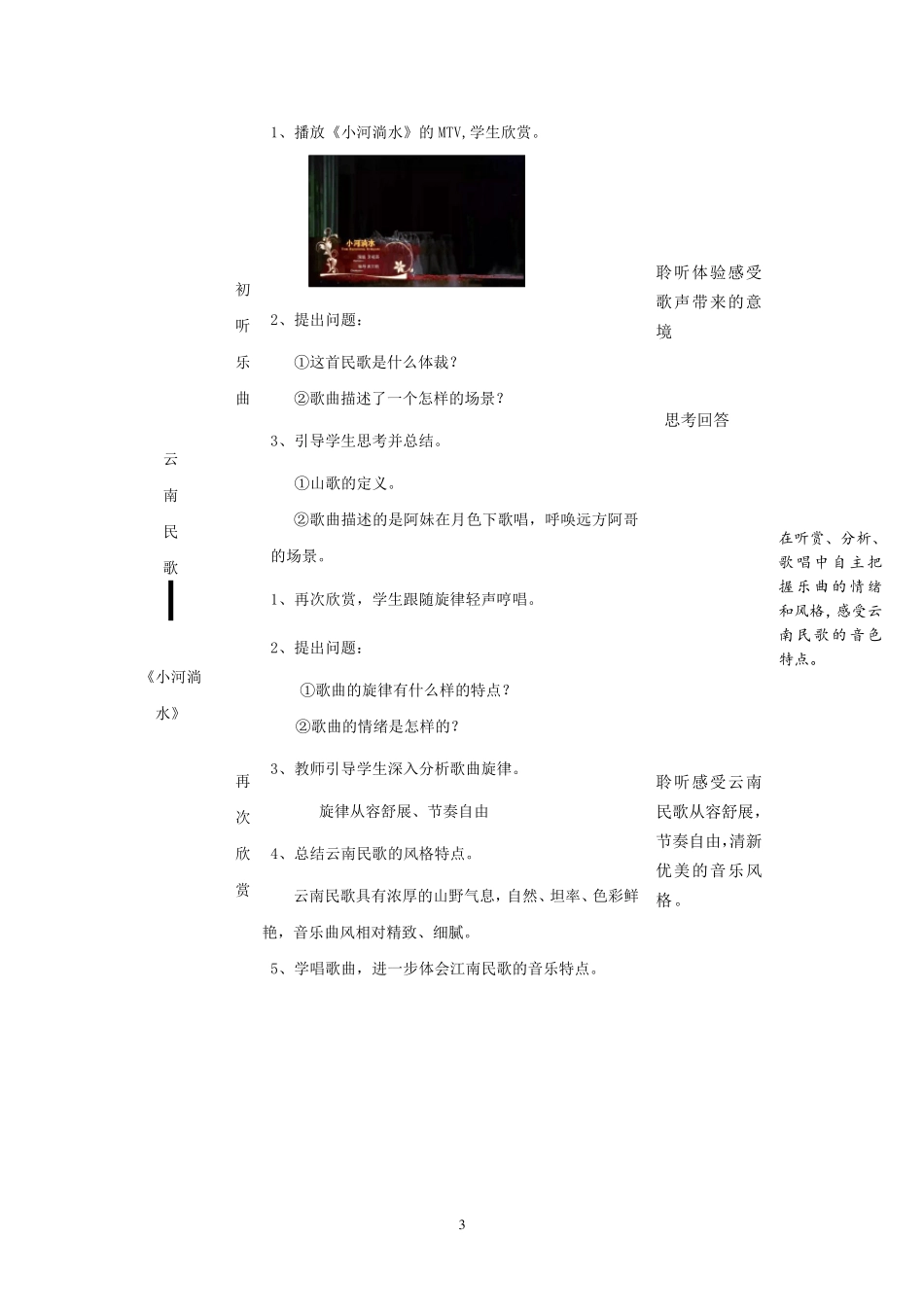 《公共艺术音乐篇》教案(第二单元美妙的歌声)_第3页