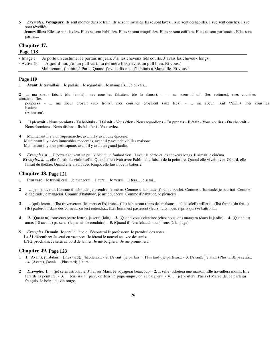 《初级法语语法渐进》附练习四百题及答案word版3_第2页