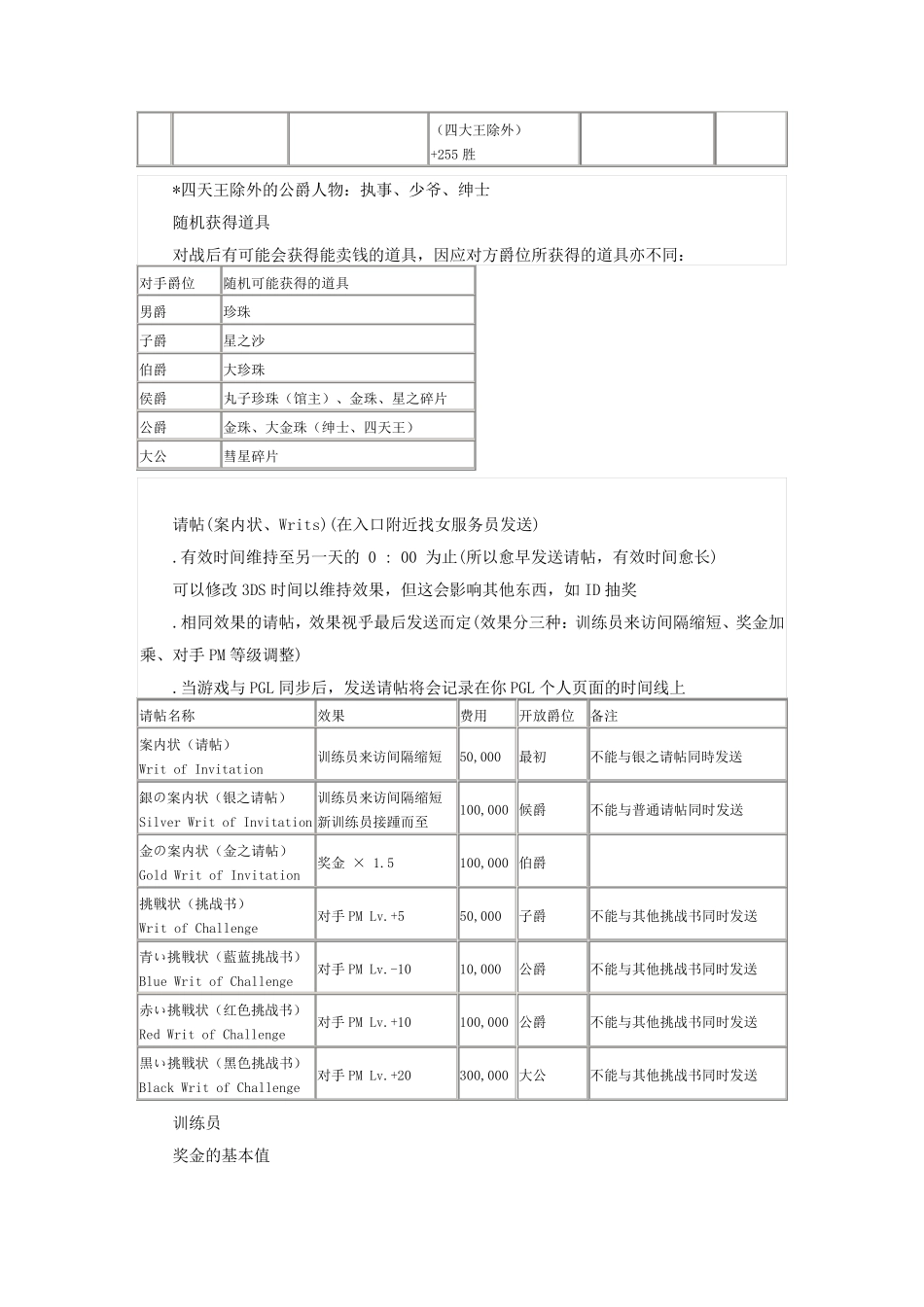 《口袋妖怪XY》最速刷钱升级超详细攻略_第2页