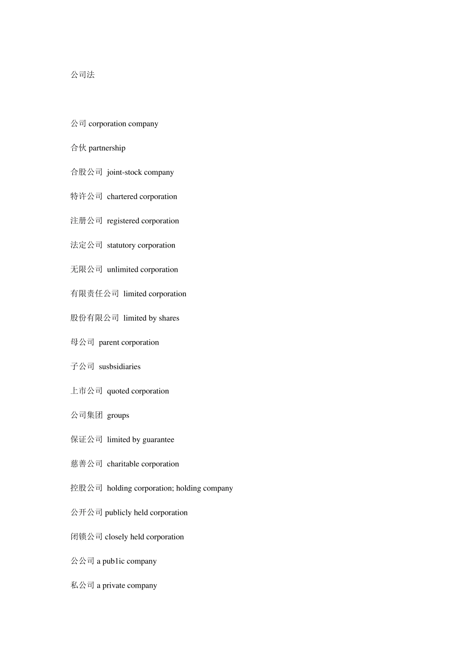 《商法学》商法英语词汇库_第2页