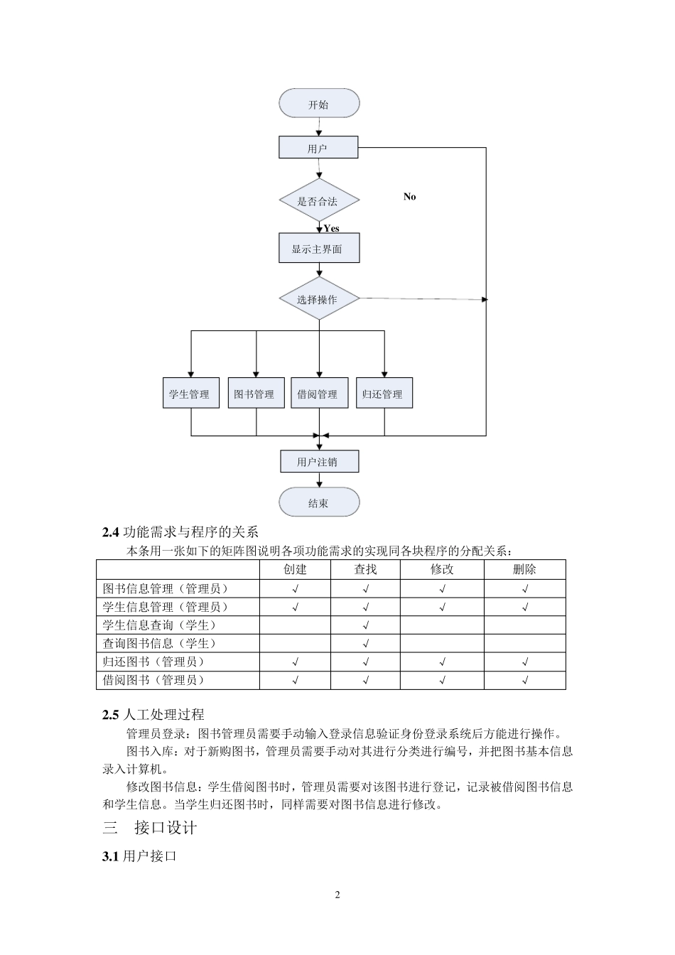 《图书管理系统》概要设计说明书_第2页