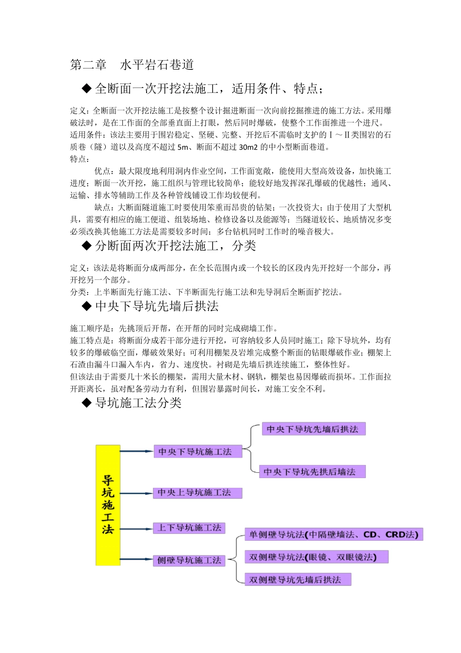 《地下工程施工技术》考试重点_第2页