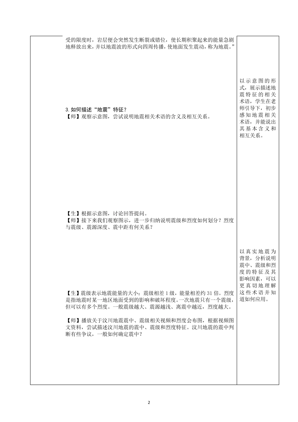 《地质灾害》教学设计_第2页