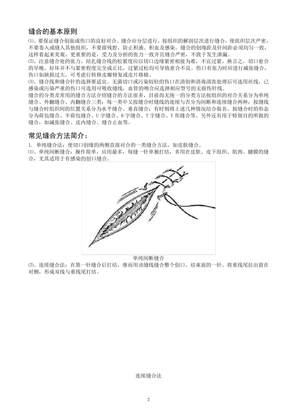 《外科手术缝合方法图解》2012版_第2页