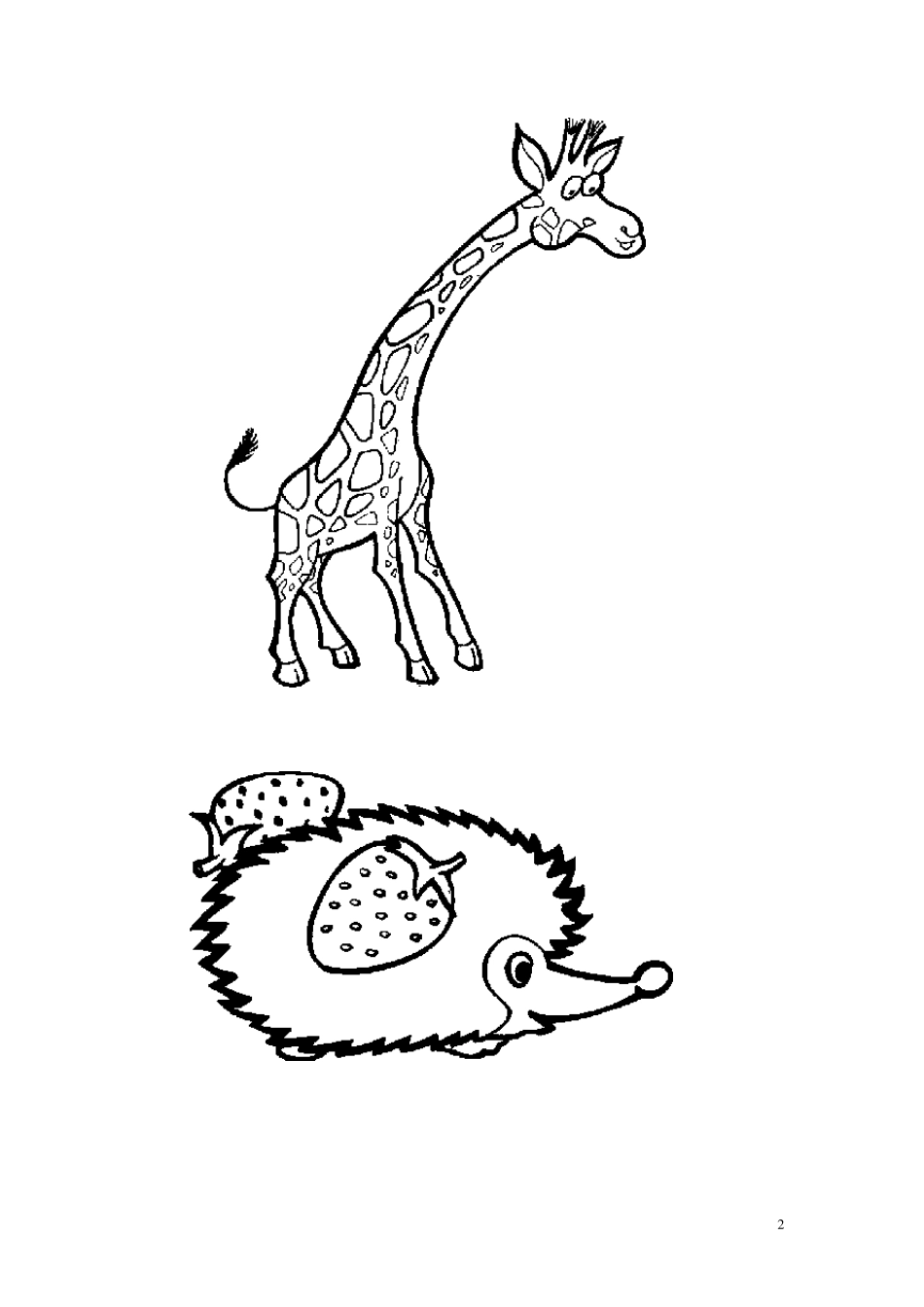 《大头儿子和50个动物的简笔画》_第2页