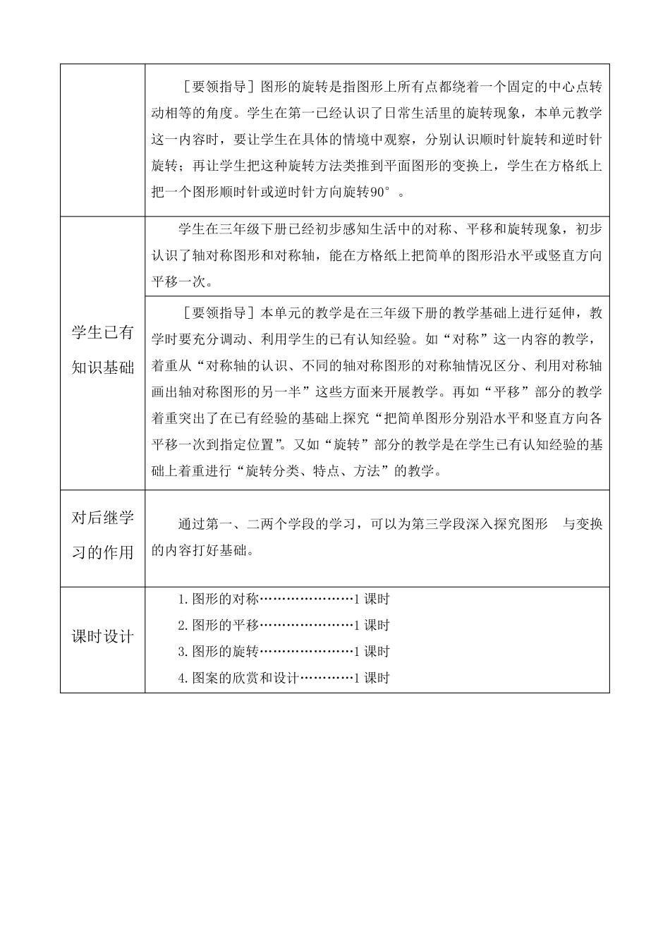 《对称、平移和旋转》最佳教学设计_第2页