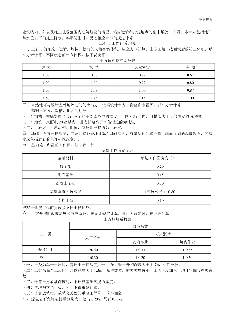 《山东省建筑工程消耗量定额》_第3页