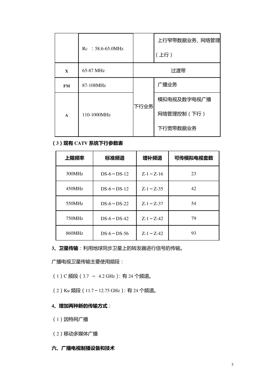 《广播电视技术概论》知识总结_第3页