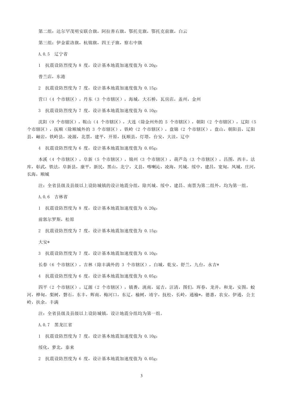 《建筑抗震设计规范》附录_第3页