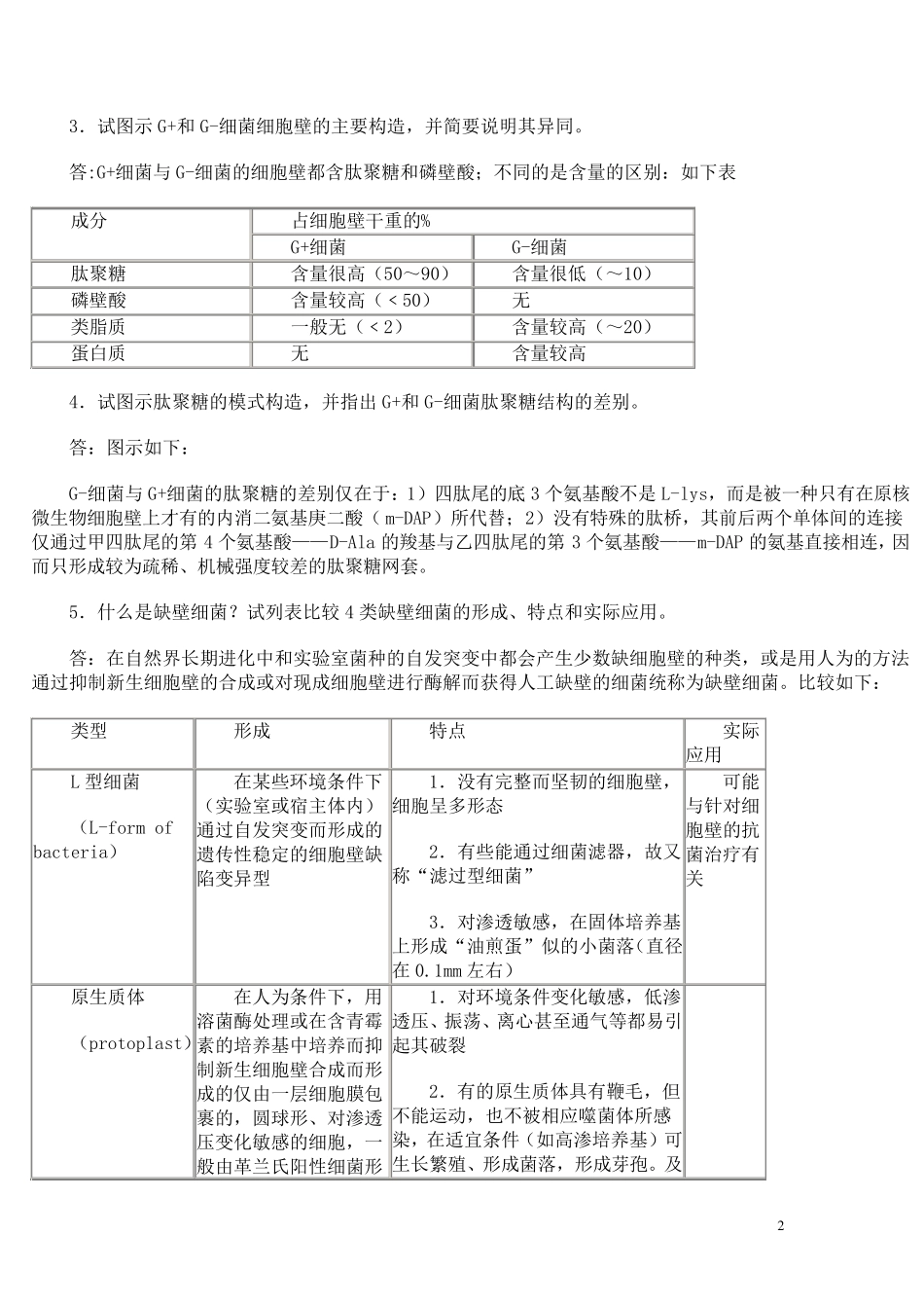 《微生物学教程》周德庆课后答案_第2页