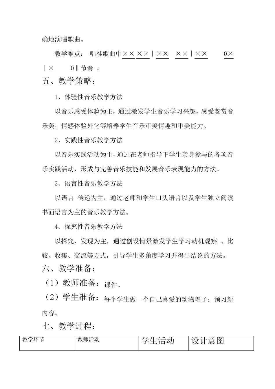 《快乐的音乐会》教学设计_第2页