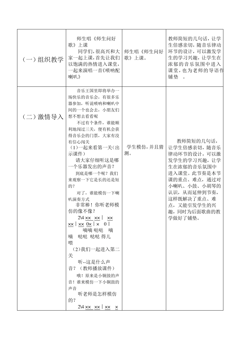 《快乐的音乐会》教学设计_第3页