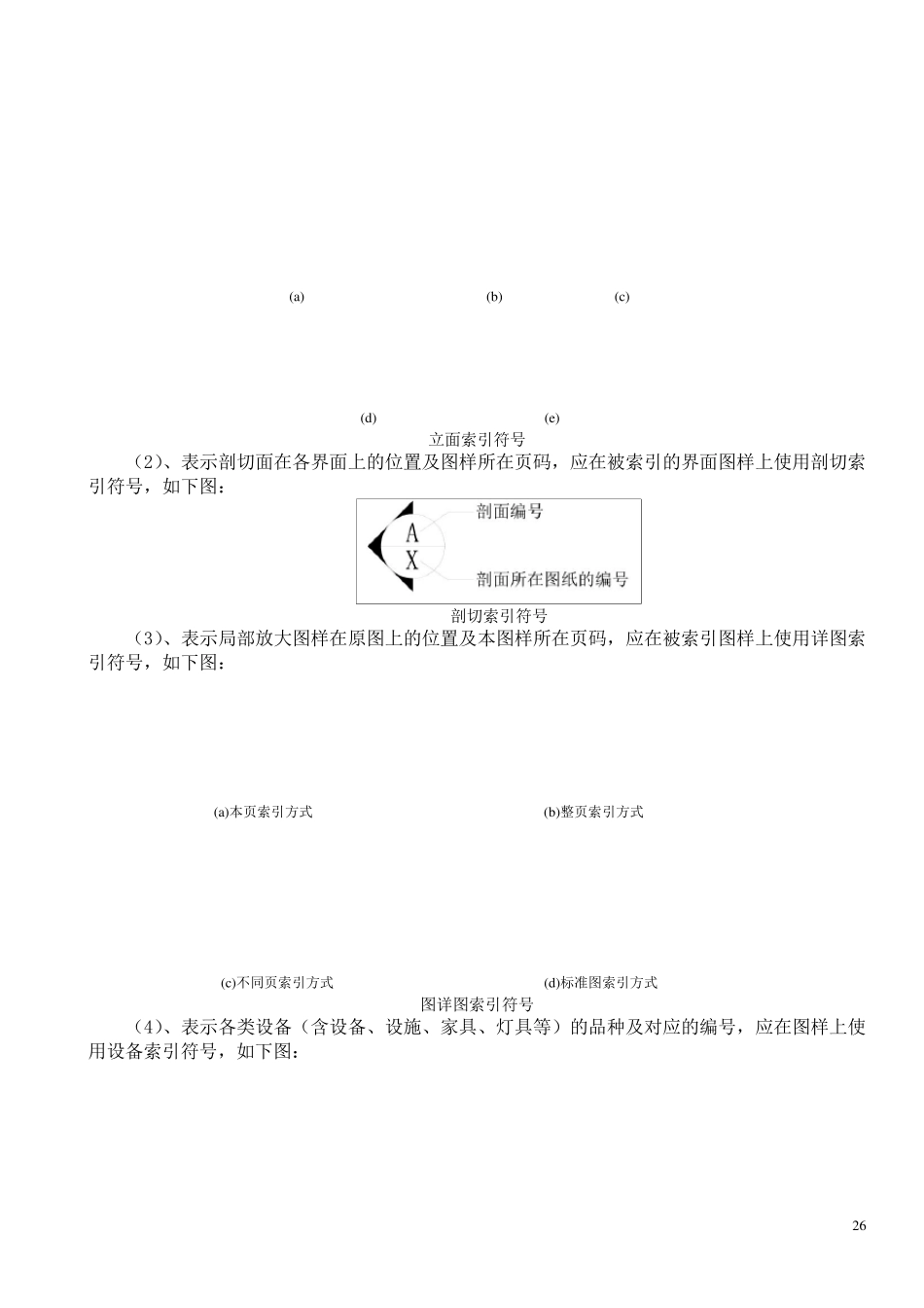 《房屋建筑室内装修设计》图例及符号要点_第3页